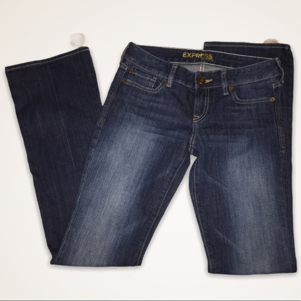 Express Stella Boot Cut denim jeans size 21